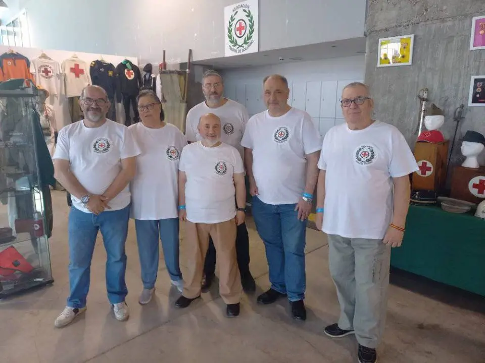 Miembros de la Asociación Tropas de Socorro